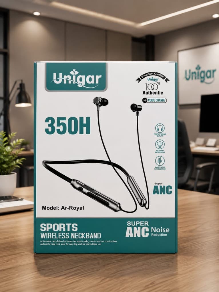 Unigar - Ar Royal Wireless Neckband (Super ANC)